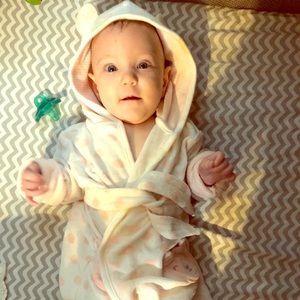 Infant bath robe